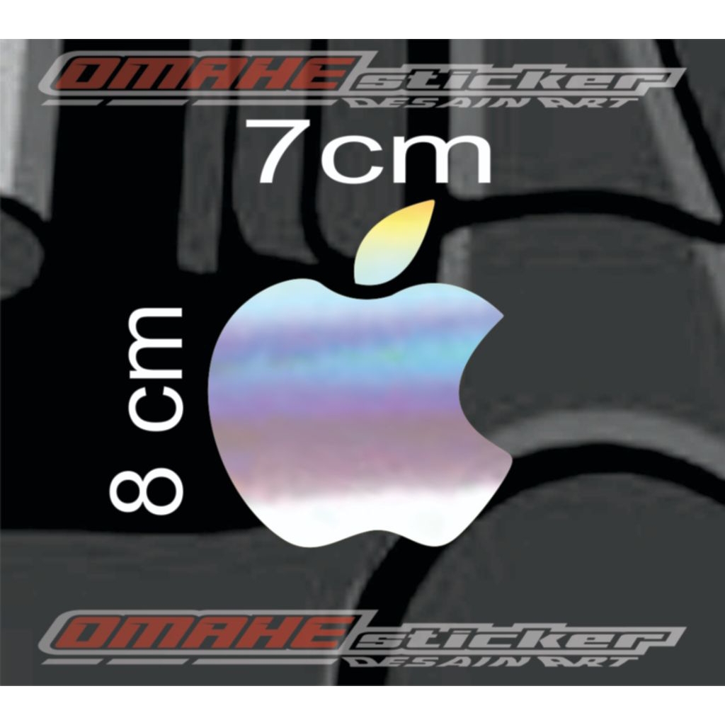 

cutting sticker stiker logo Apple code 9090