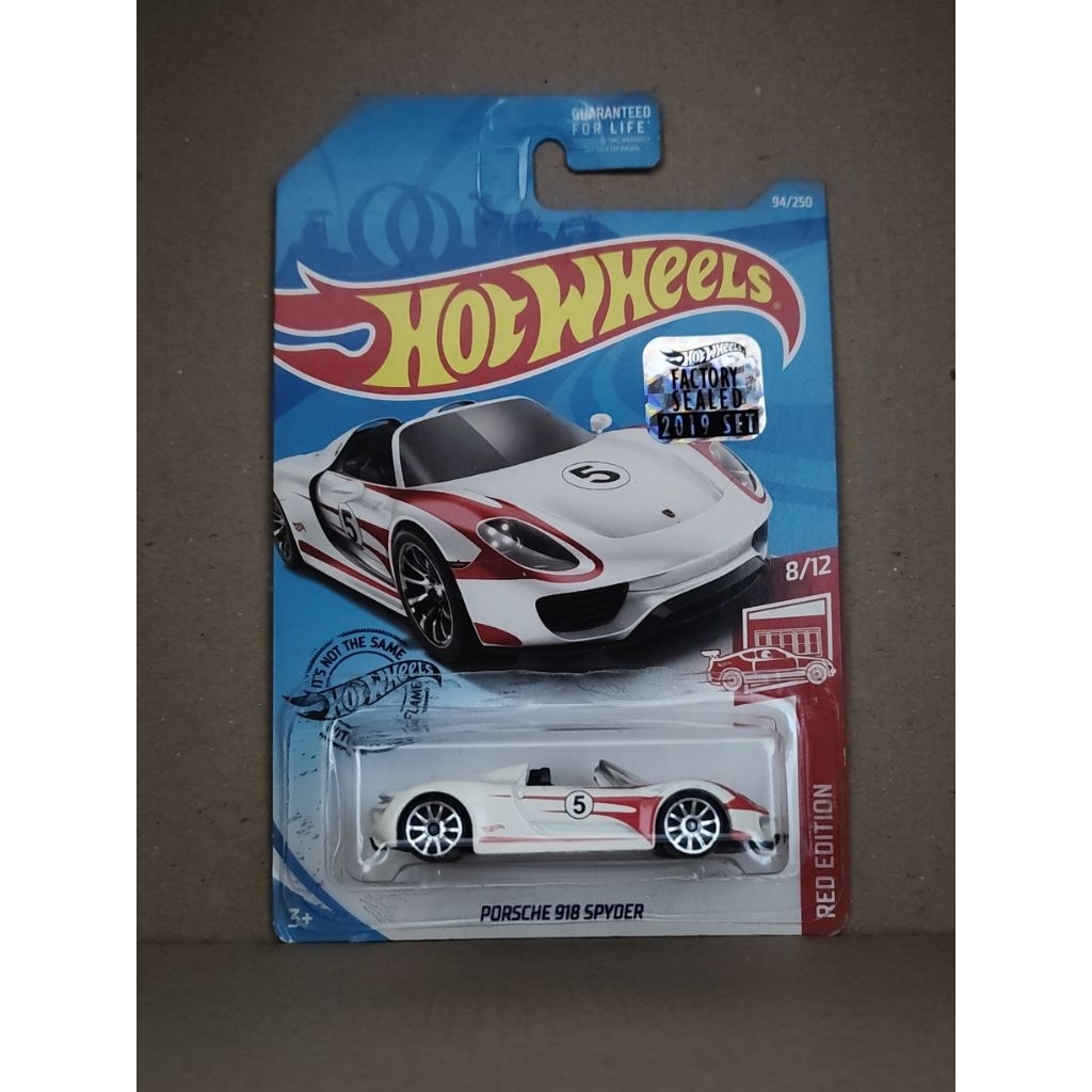 Hot Wheels Porsche 918 Spyder Red Edition (Rare)