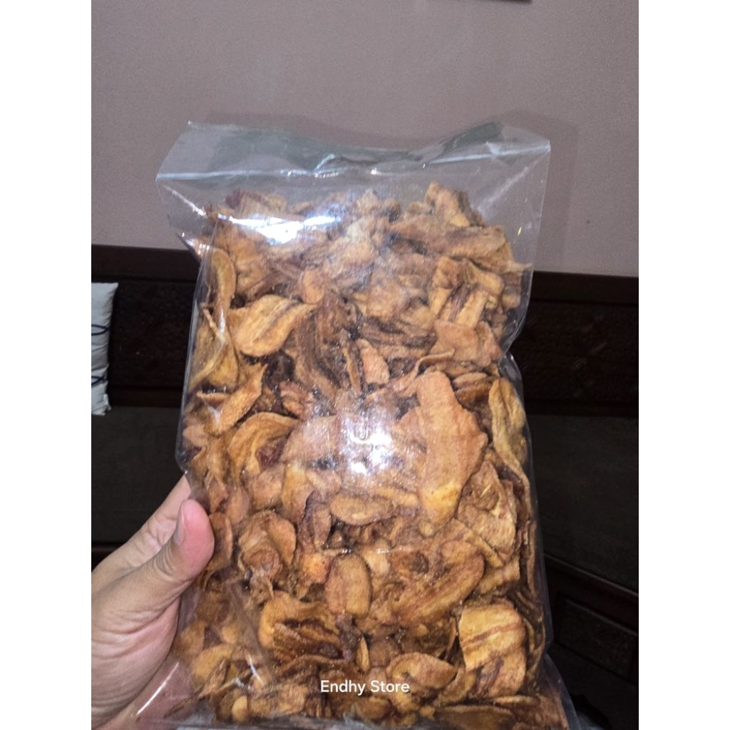 

KERIPIK SALE PISANG OVEN MANIS MADU KEMASAN 500 GRAM