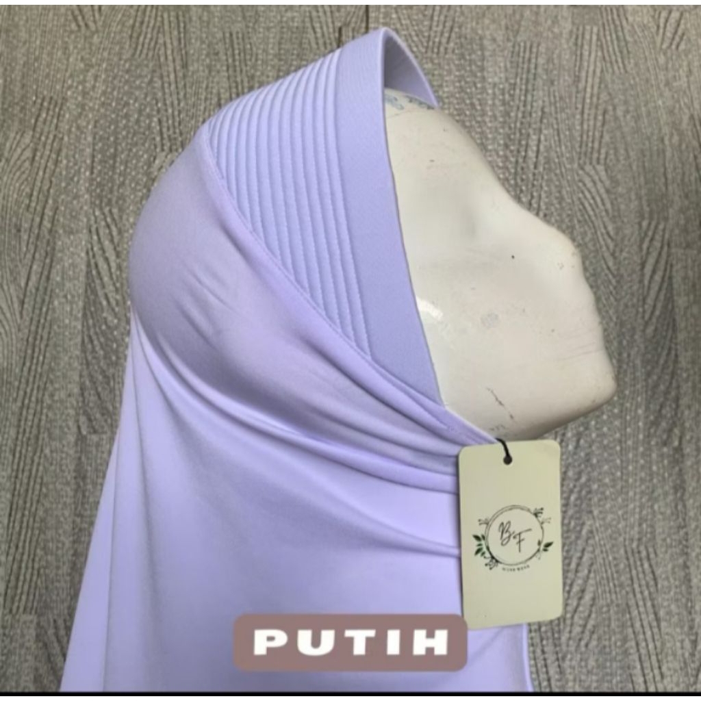 Jilbab Sport/Jilbab Instan Jersey/Pet Tebal