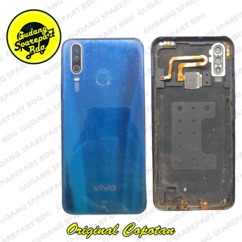 Backdoor+fingerprint Vivo v12 second copotan