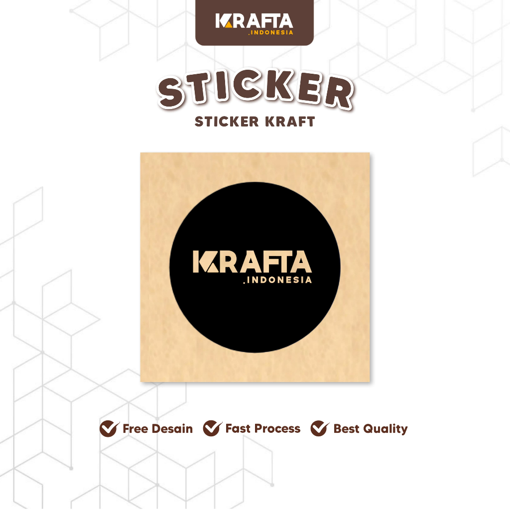 

Stiker Label Kotak | Kertas Stiker Kraft