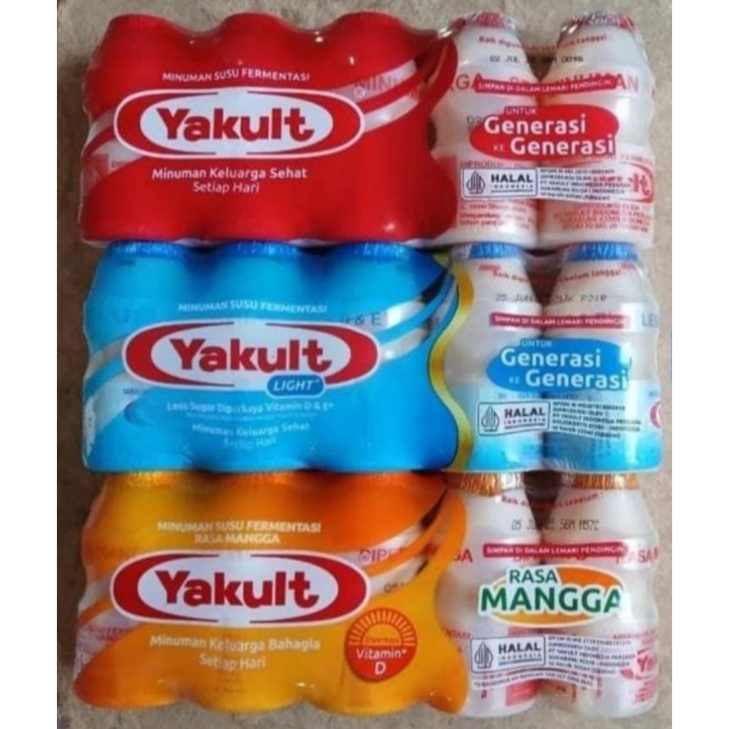 

yakult 1pack isi 5 botol