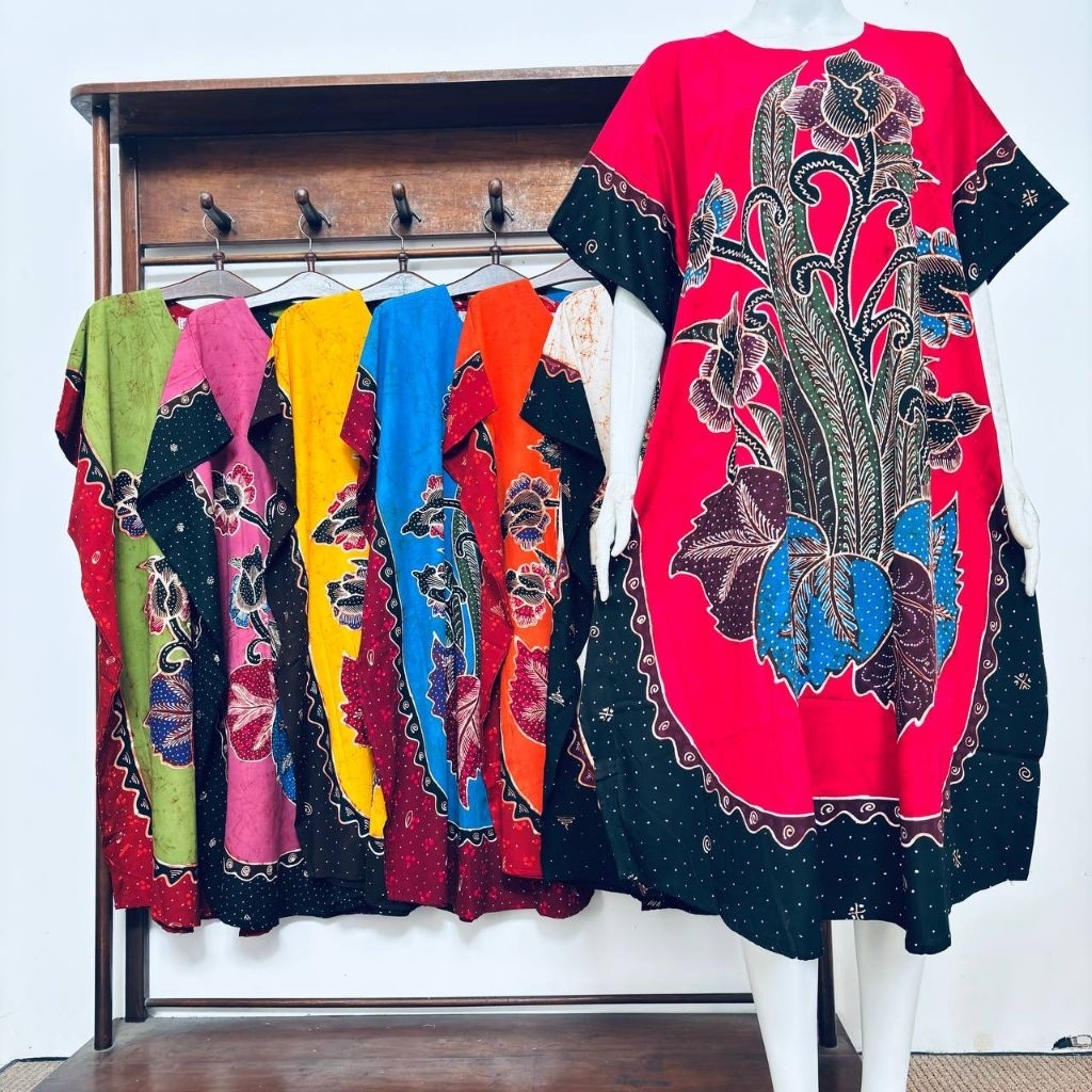 BATIK AIS Daster Lowo Jumbo Batik Tulis Kalong Baju Tidur Premium