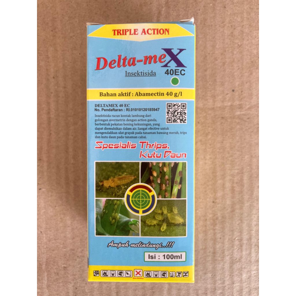 DELTA MEX 40EC INSEKTISIDA ISI 100ML BAHAN AKTIF: ABAMECTIN 40 g/l