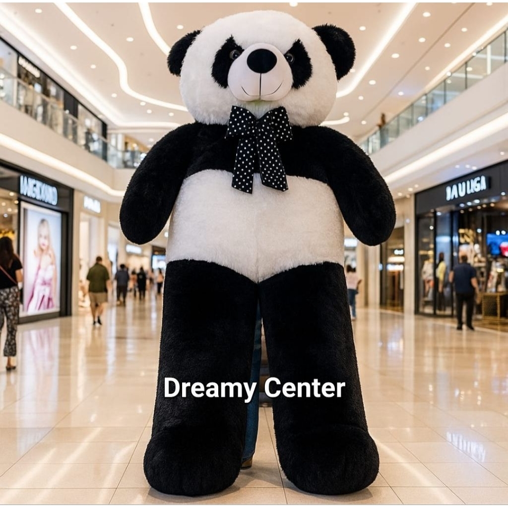 Boneka Teddy Bear Panda Jumbo 150 cm – Boneka Hitam Putih Premium