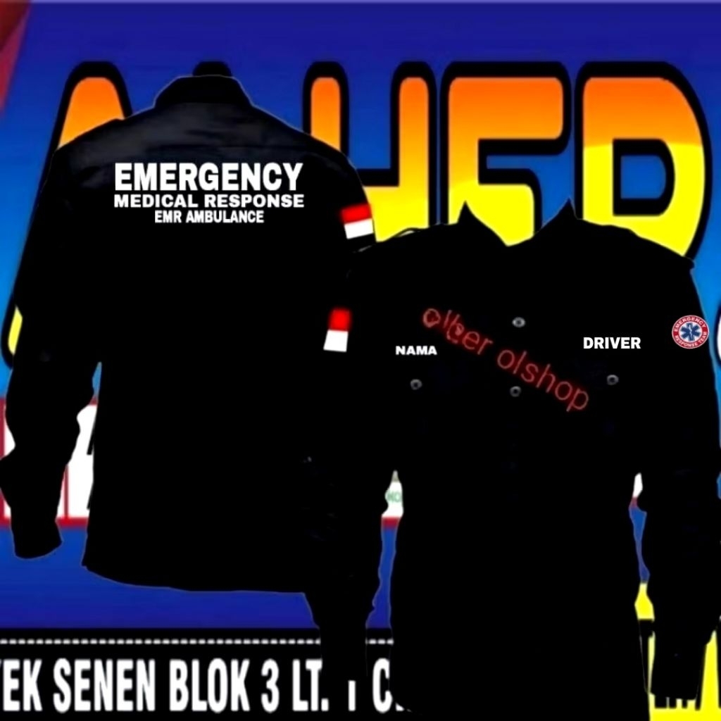 kemeja emergency baju emergency seragam emergency Pdh emergency kemeja kerja emergency baju kerja em