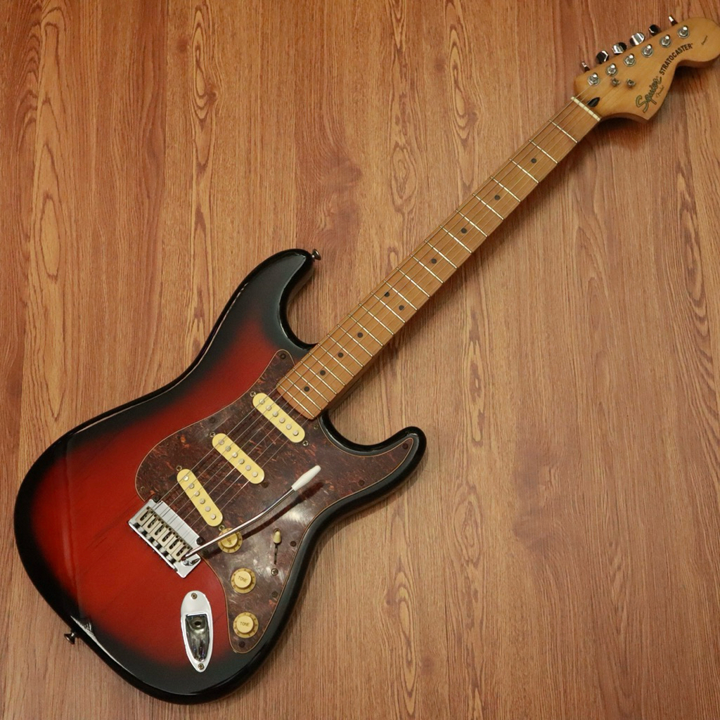 Squier Standard Series Stratocaster Antique Burst Maple FB 2009