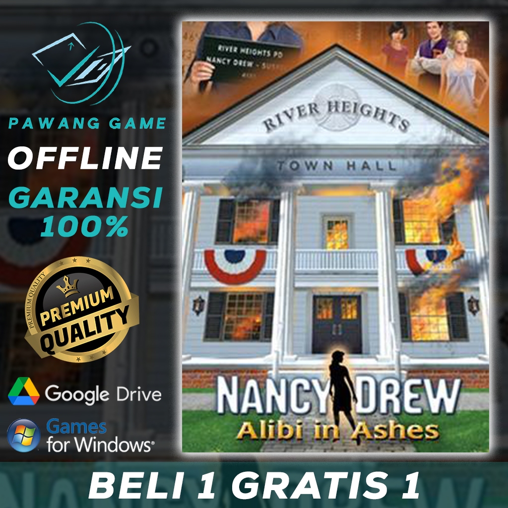 Nancy Drew Alibi in Ashes | PC GAME | LAPTOP GAME | DOWNLOAD