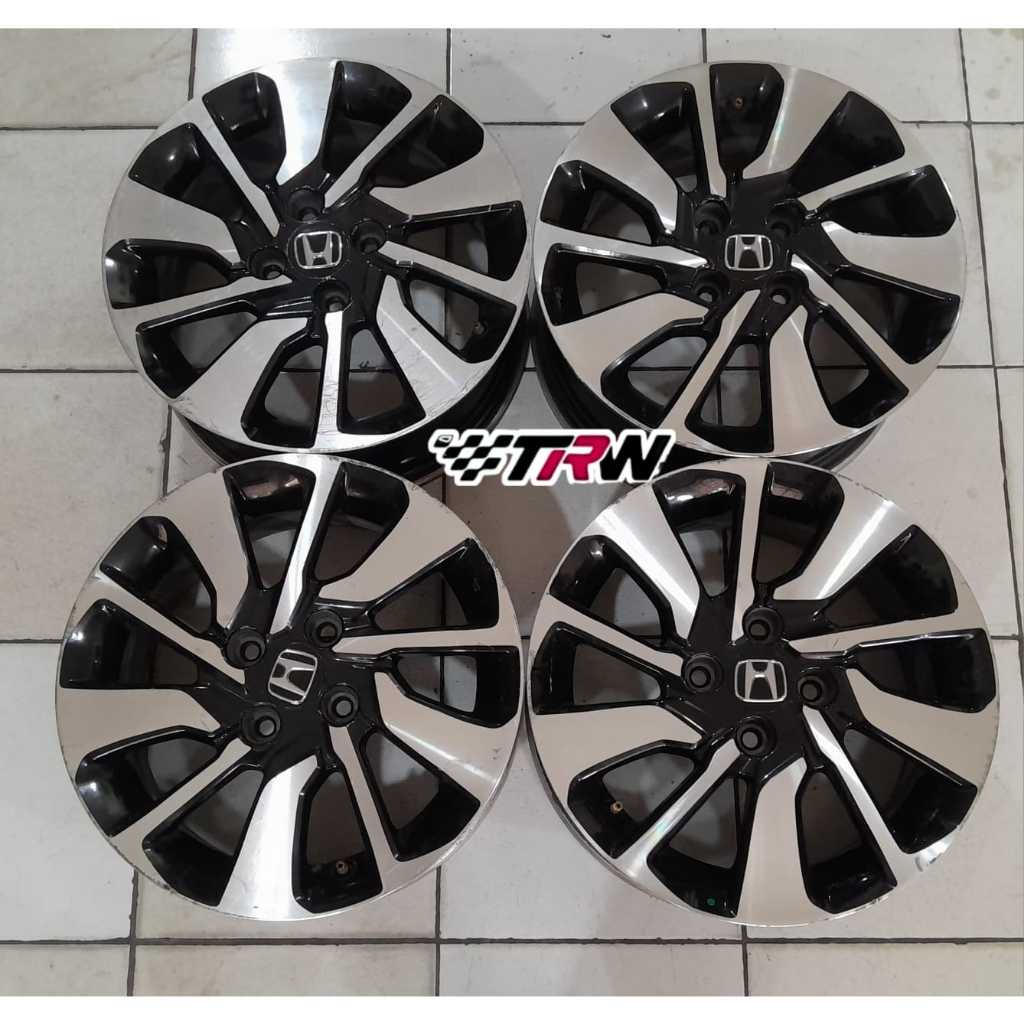 Velg Mobil Bekas Murah Original Copotan Mobil Honda Brio RS Ring 15 Baut 4x100