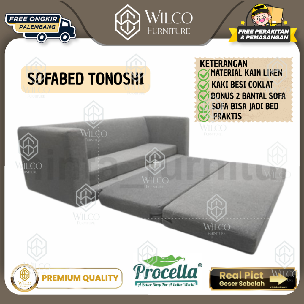 Procella Sofa Santai Tanoshi / Sofa Ruang Tamu / Sofa Minimalis Modern