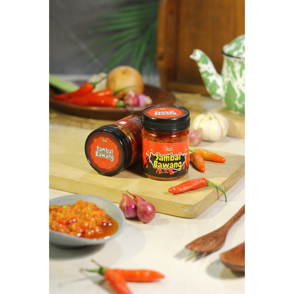 

Mass Sambal - Sambal Bawang Pedas 110gr Pedas Nikmat