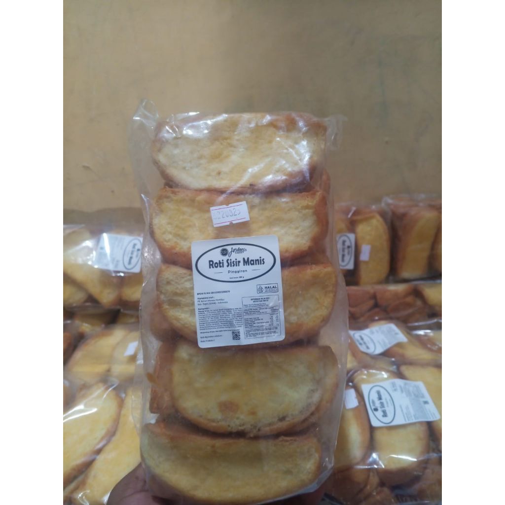 

ROTI SISIR MANIS PINGGIRAN JORDAN BAKERY ISI 20 LAPIS
