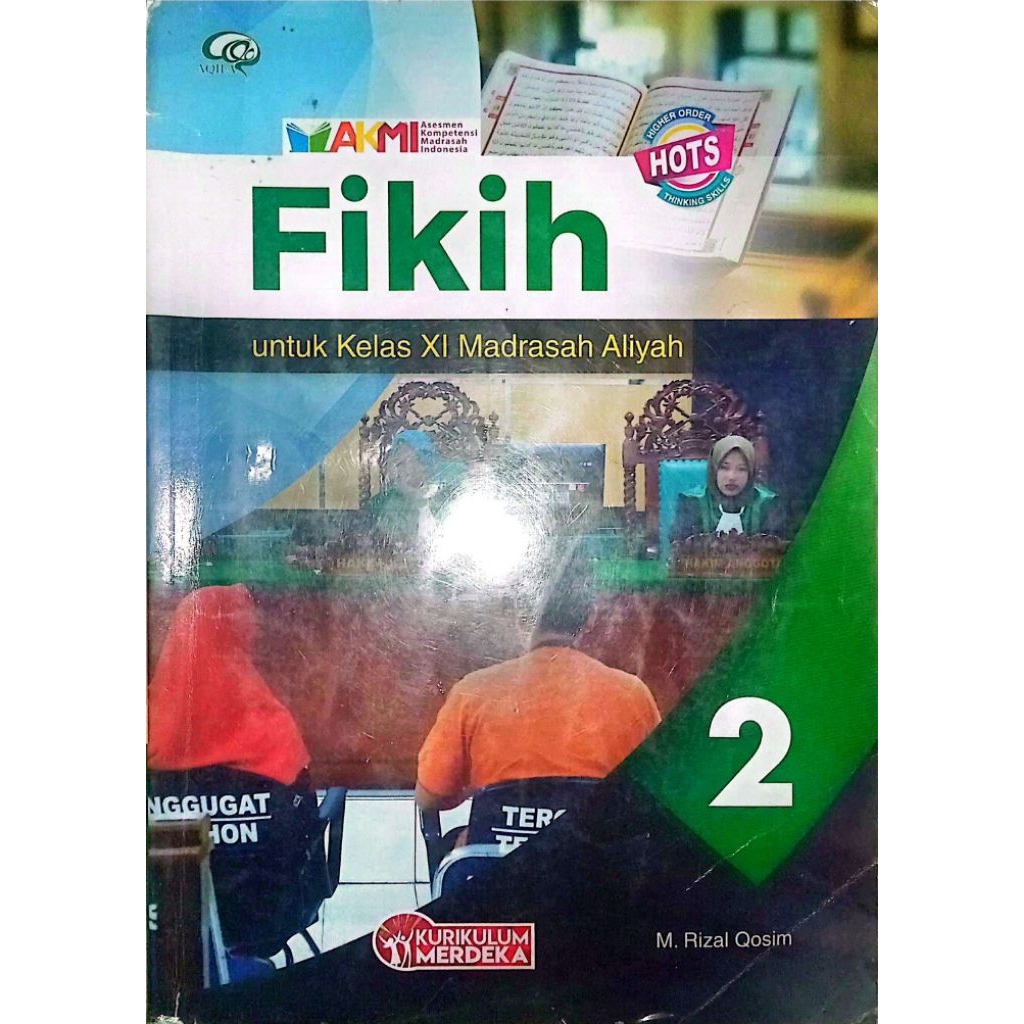 BUKU FIKIH KELAS 11 TIGA SERANGKAI (PRELOVED)