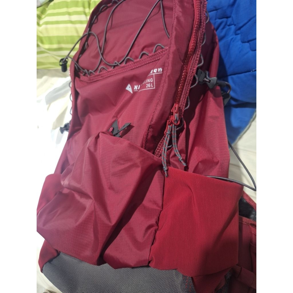 Klattermusen Gilling 26L Liter Burn Russet Merah BNWT Daypack Carrier