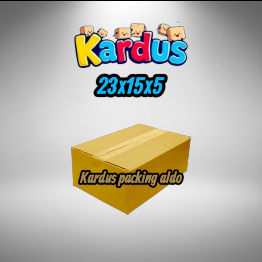 

kardus box packing 23×15×5