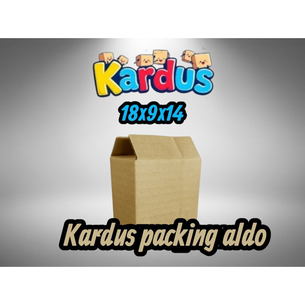 

kardus box packing 18×9×14