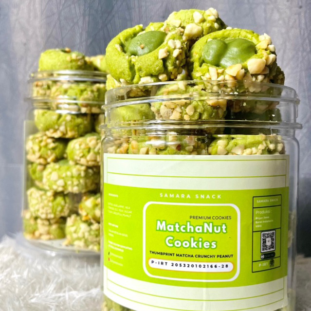 

Matcha’nut Cookies