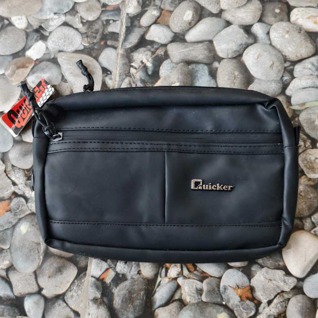 Tas Selempang Pria Quicker - Hitam
