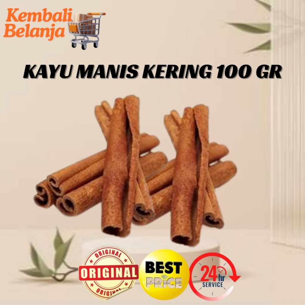 

Kayu Manis Kering/ Batangan 100 Gram
