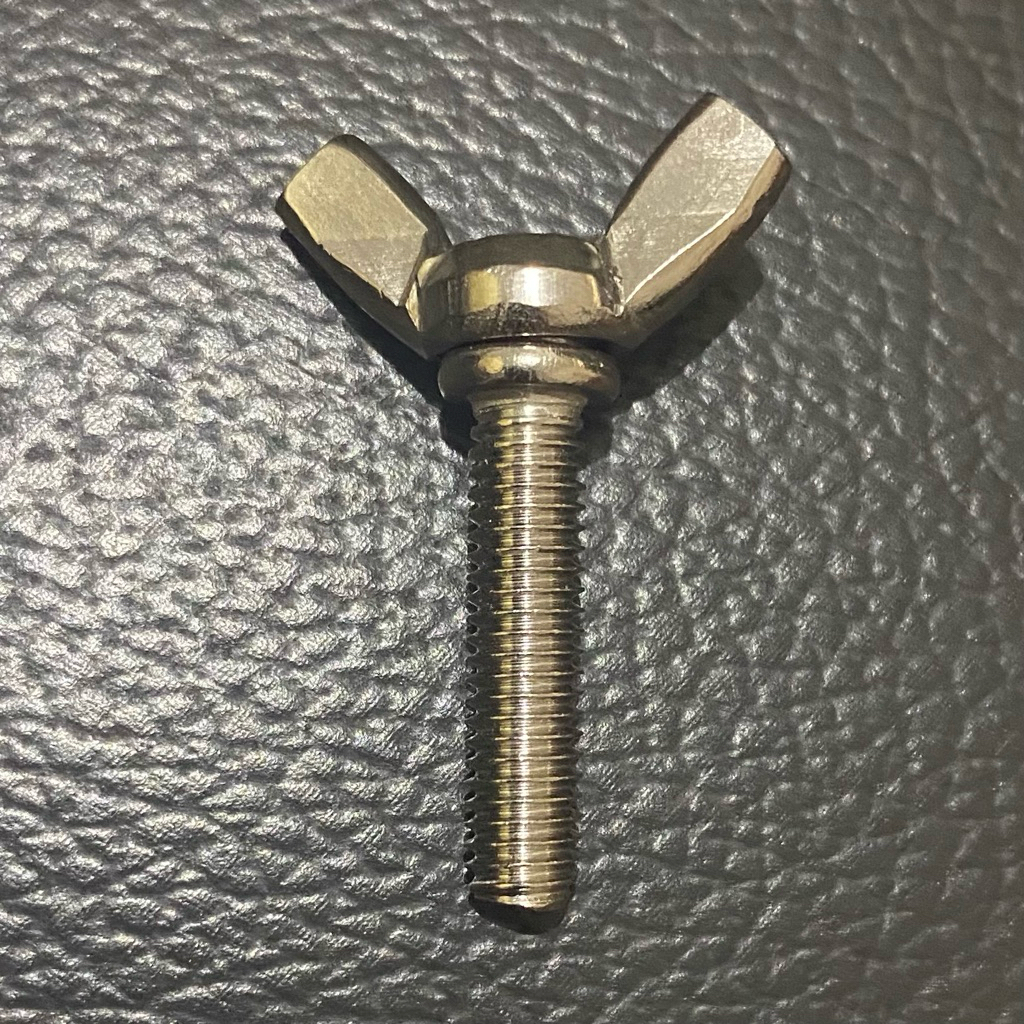 M4x16 - WING BOLT STAINLESS / BAUT KUPU / BAUT KUPING STAINLESS STEEL 304