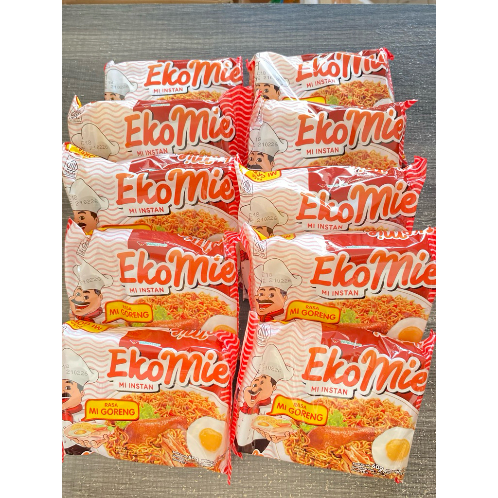 

[ISI 10 PCS] EKO MIE GORENG 60 gram x 10 PCS