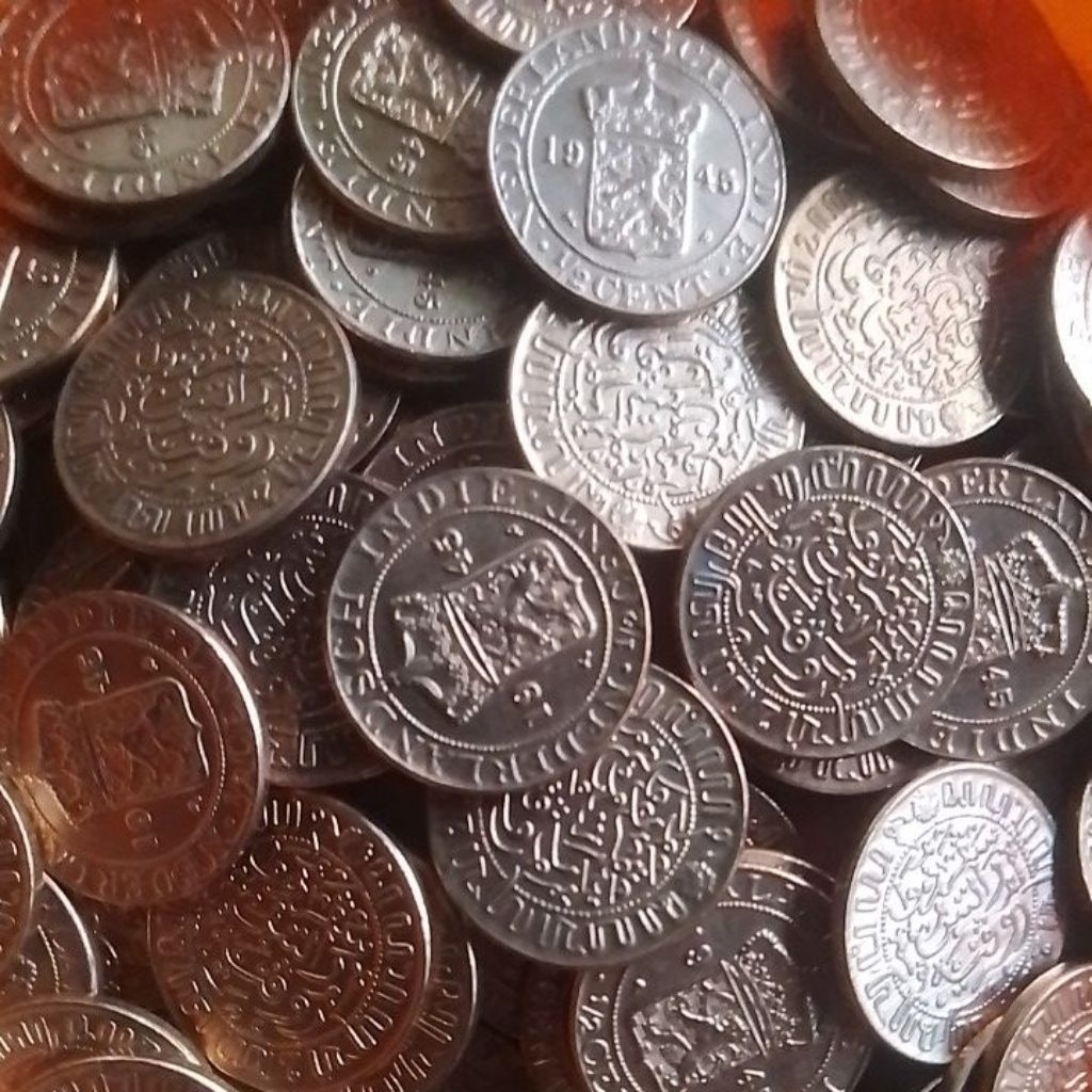 KOIN BELANDA 1/2 CENT NEDERLAND INDIE