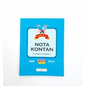 

GELATIK KEMBAR Buku Nota Kontan Besar 3PLY (Rangkap)