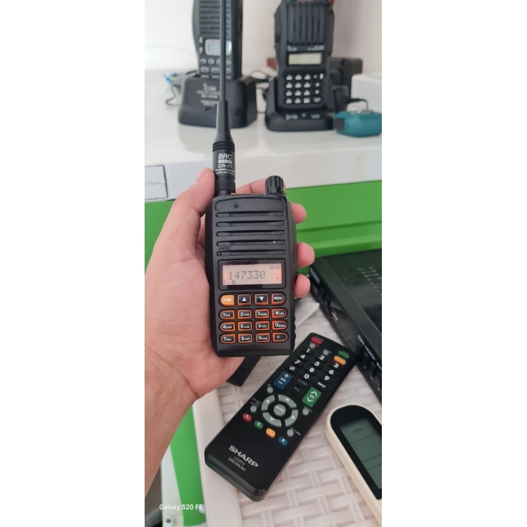 HT SMP 388, VHF normal