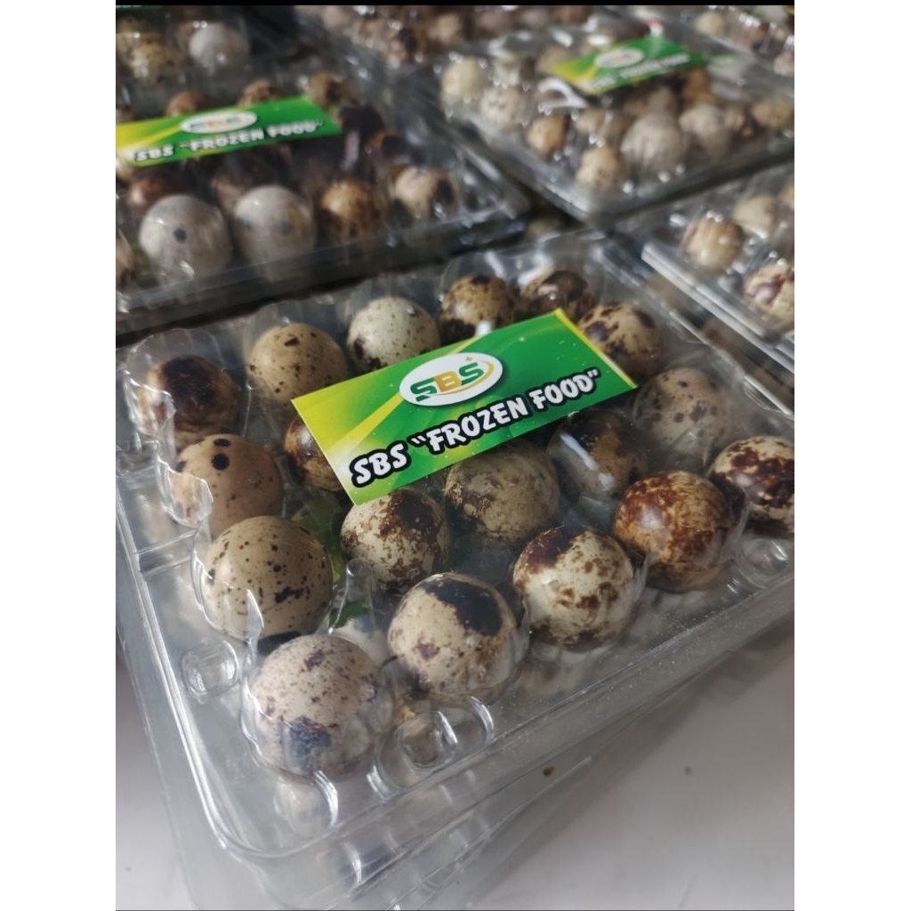 

Telur puyuh pakai mika