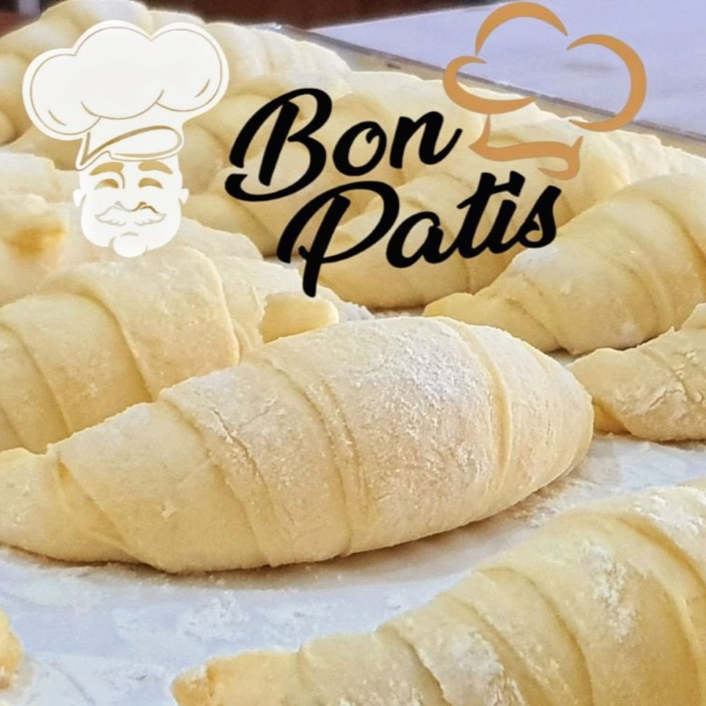 

Bonpatis Croissant 30Gr / Croissant Pastry / Croissant Full Butter / Croffle Dough (5Pcs)