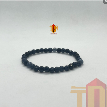 [Sapphire Lokal] Gelang Blue Sapphire Local Cuting/Faced Natural Batu