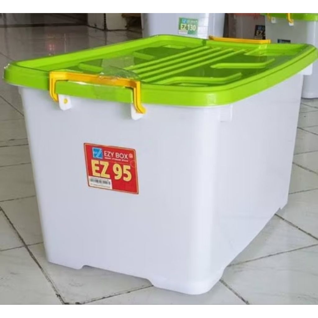 box container 95lt/ezy box 95lt/box kontainer penyimpanan kuat dan tebal