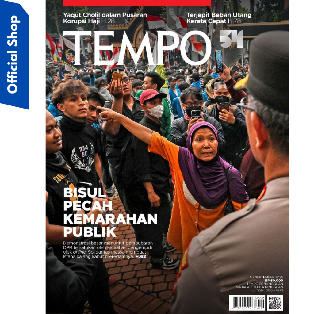 Majalah Tempo Ed 5429 Bisul Pecah Kemarahan Publik Tanggal 1 September 2025