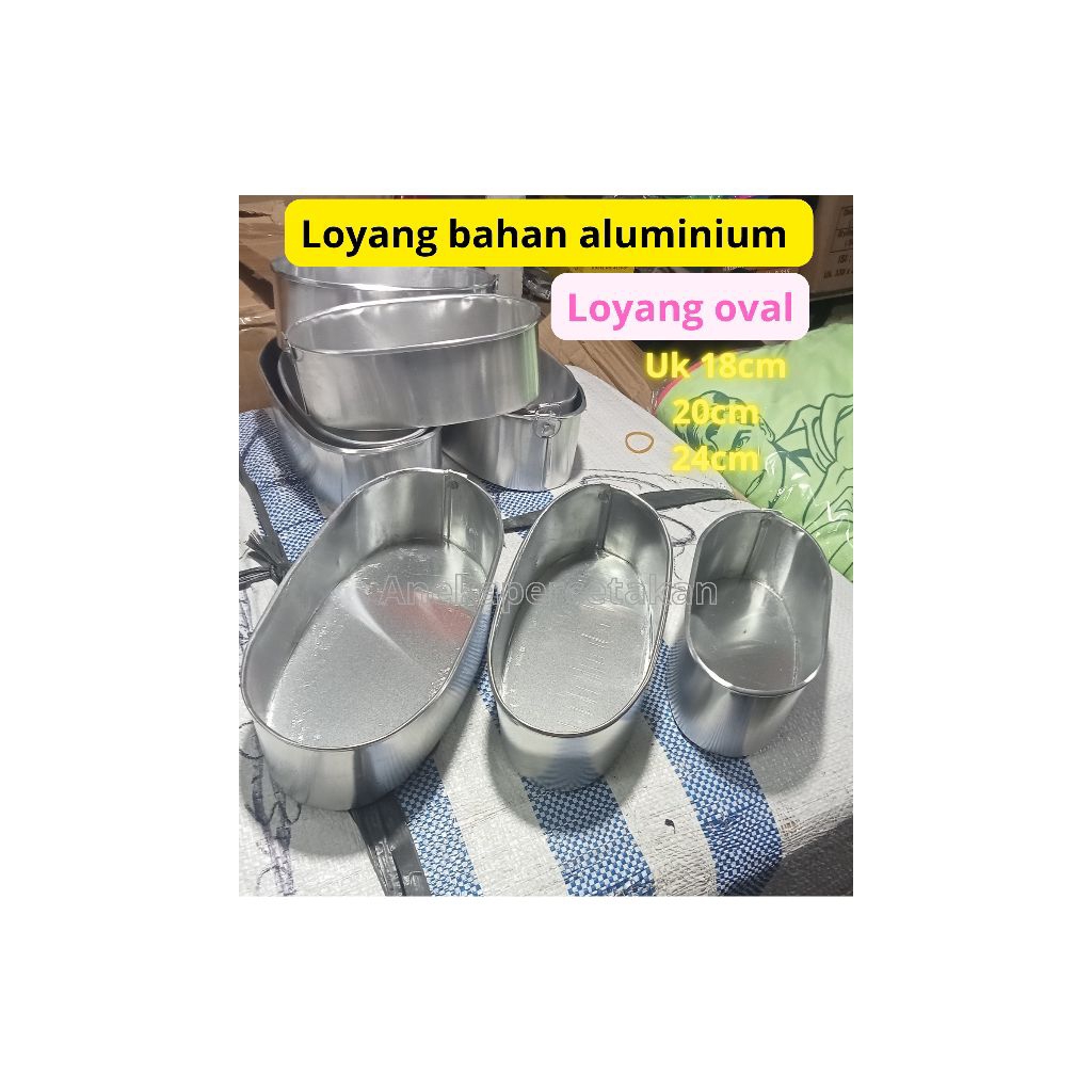 LOYANG KUE OVAL / LOYANG KUE ROTI OVAL
