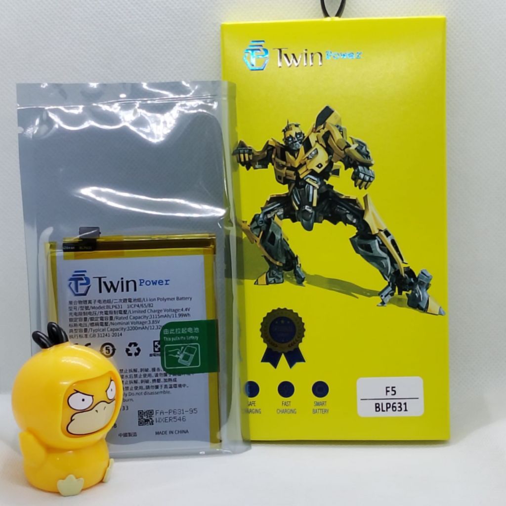 BATERAI OPPO F5 / F5 YOUTH/ F3 BLP631 TWIN POWER ORIGINAL