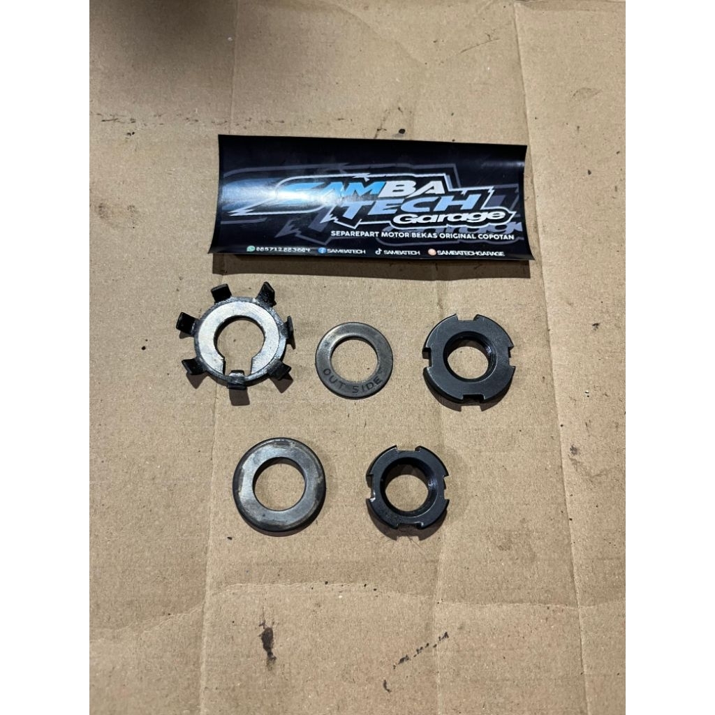 MUR KOPLING SET SUPRA X 125 KARISMA KIRANA SUPRA FI ORIGINAL COPOTAN BAUT RUMAH KOPLING SUPRA 125 KA