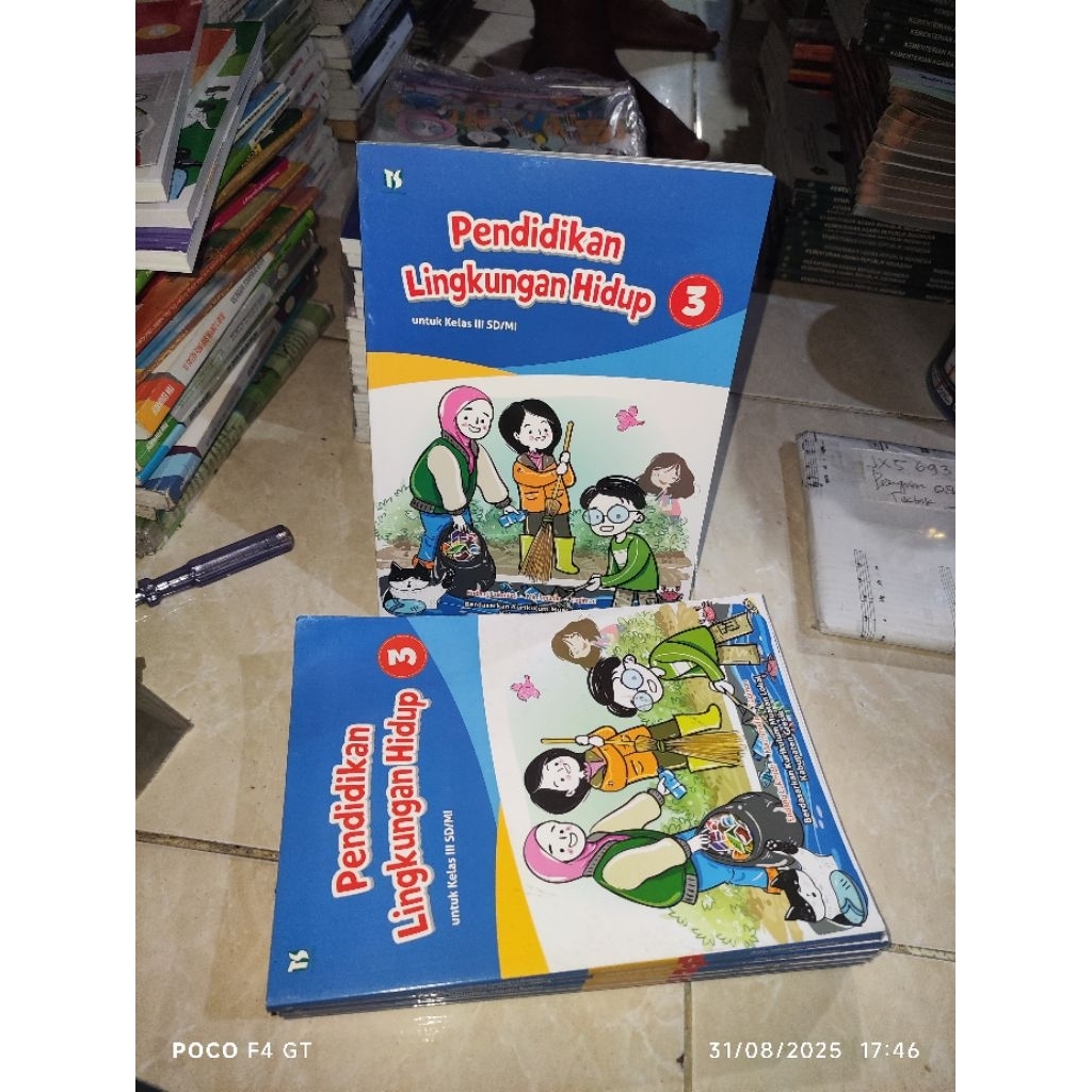 buku PLH pendidikan lingkungan hidup untuk SD MI kelas 3 kurikulum merdeka