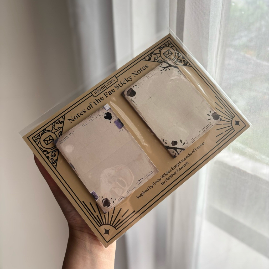 

Emily Wilde’s Encyclopaedia of Faeries sticky notes (Illumicrate exclusive)