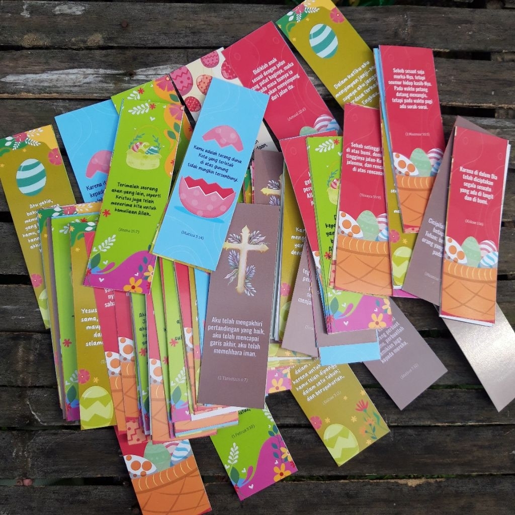 

(30 PCS) PEMBATAS ALKITAB BAHAN LINEN-PEMBATAS BACAAN ALKITAB TERMURAH-PEMBATAS BIBLE