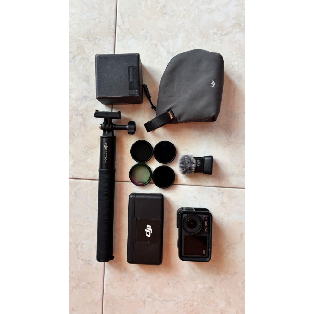 DJI Osmo Action 4 Adventure Combo + Mic Mini + ND set