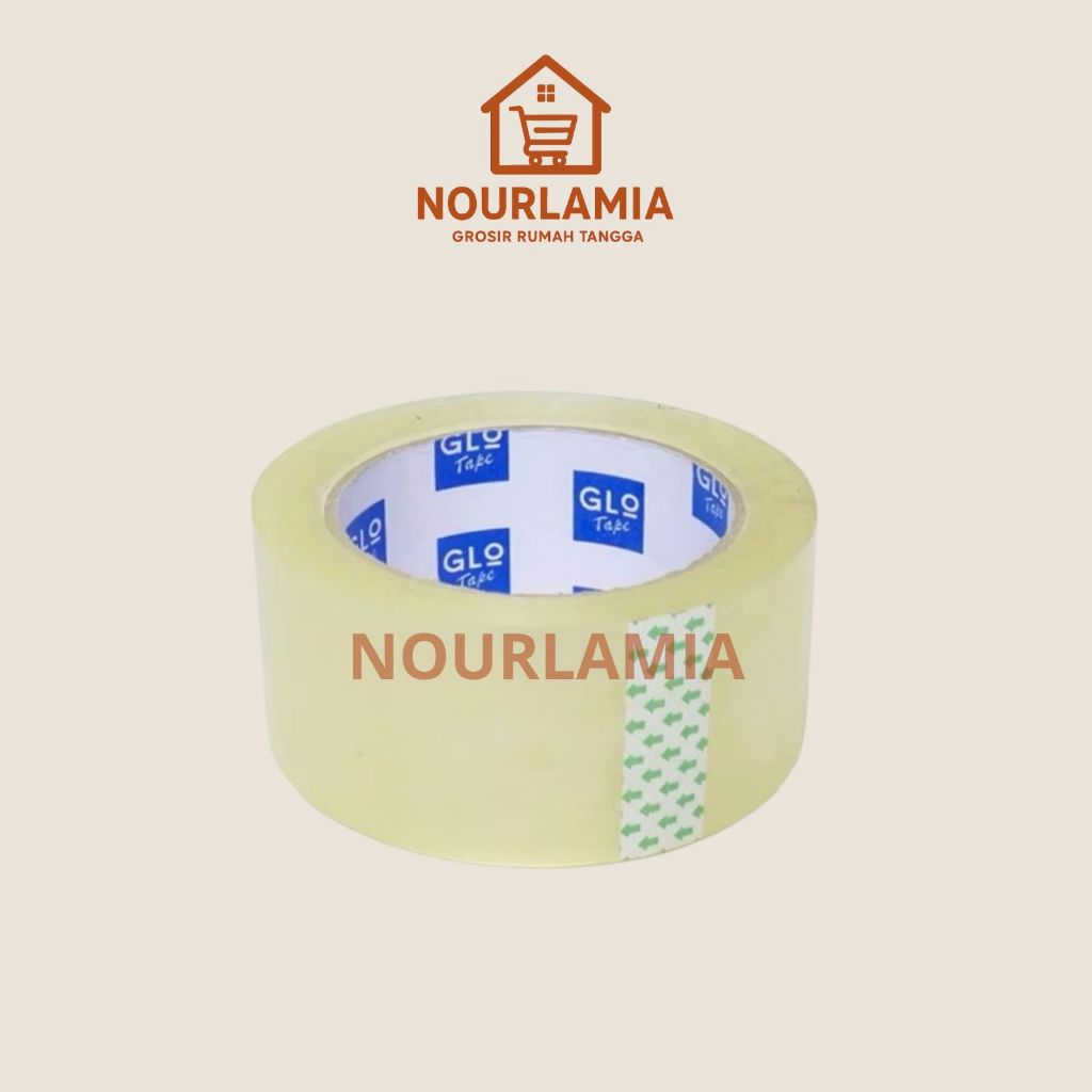 

Lakban OPP Bening 48mm x 80 Yard GLO Tape /Glo Tape Lakban Plakban Bening 48mm x 80 Yard / Glotape Murah Berkualitas