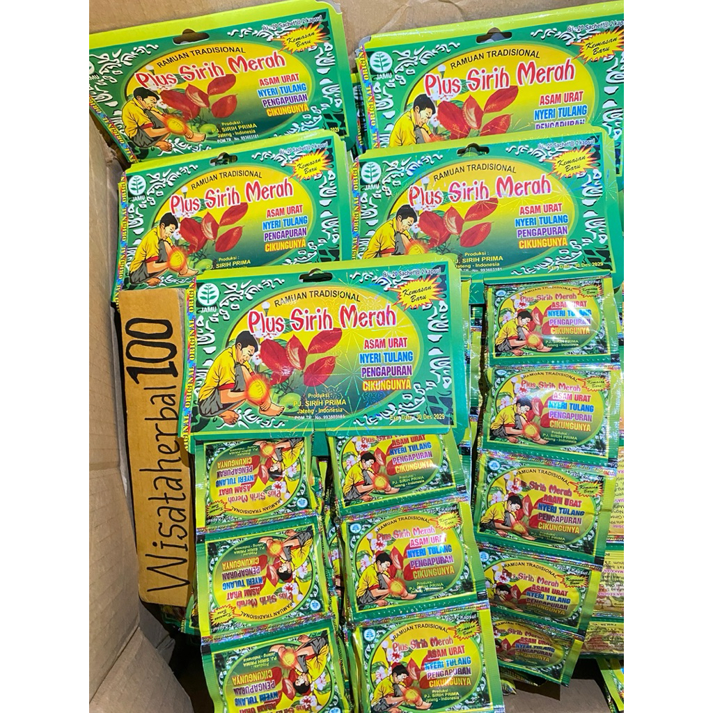 PLUS SIRIH MERAH ORIGINAL KAPSUL