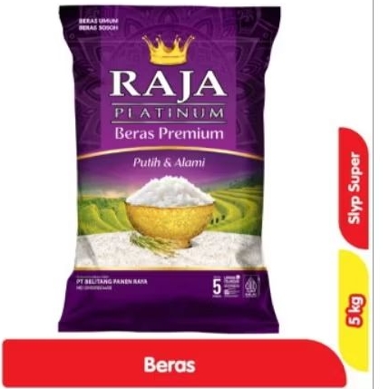 

raja platinum beras slyp super 5KG
