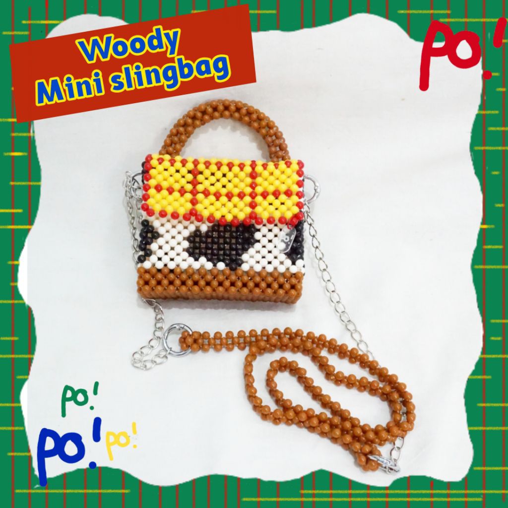 WOODY SLINGBAG | TOY STORY COLLECTION | TAS MANIK-MANIK | PULPO.PULOYO