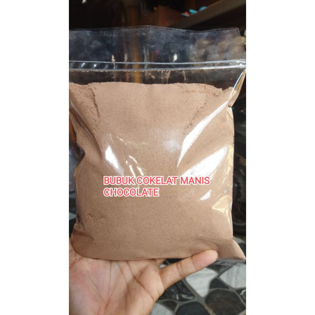 Bubuk coklat manis kiloan