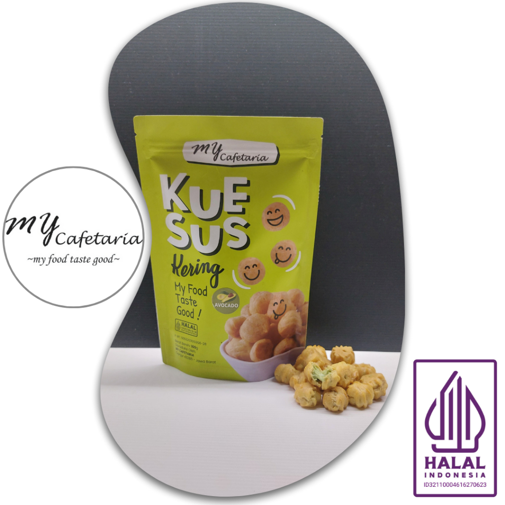 

Kue Sus Kering Rasa AVOCADO 100gr - Snack Renyah Camilan Kekinian My Cafetaria