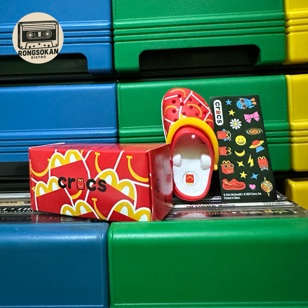 Mainan Happy Meal Mekdi Periode 3 MCDONALD'S CROCS HAPPY MEAL BOX