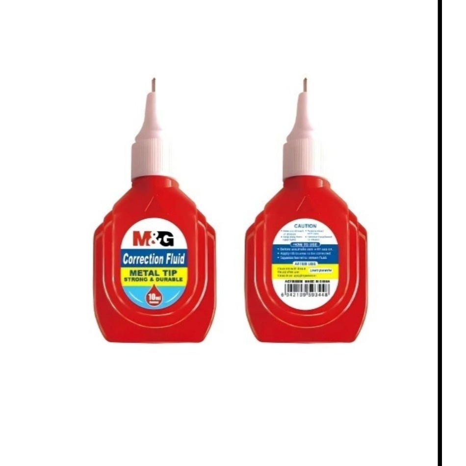 

PENGHAPUS PENA TIPE-X CAIR M&G CORRECTION FLUID QUICK DRY 10ML N0606