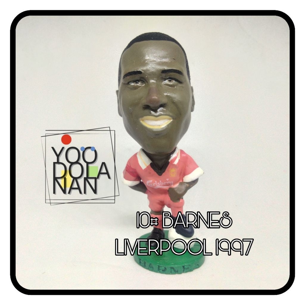 10# BARNES - LIVERPOOL 1997 CORINTHIAN PROSTARS FIGURE PEMAIN BOLA